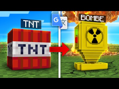 I Google Translate Minecraft Items 6000x ...