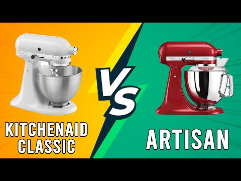 KitchenAid Classic vs Artisan – Key Differences You Need To Know (Which One Is Best?)