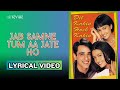 Jab Samne Tum Aa Jate Ho Official Lyric Video Asha Bhosle Dil Kahin Hosh Kahin
