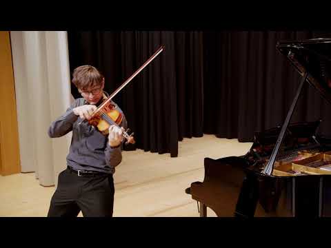 Alberto Lysy Competition 2020: Maxim Tzekov, Ysaÿe Sonate n°5