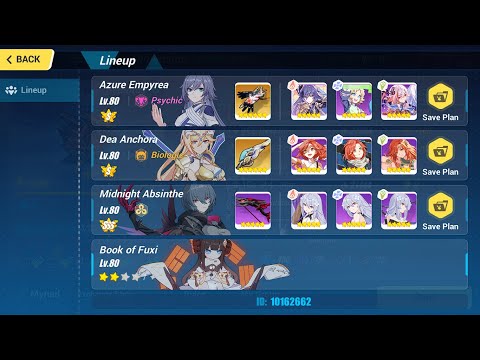 Honkai Impact 3 | EX Abyss | AE DA MA vs Ignite Weather Parvati | 741pts