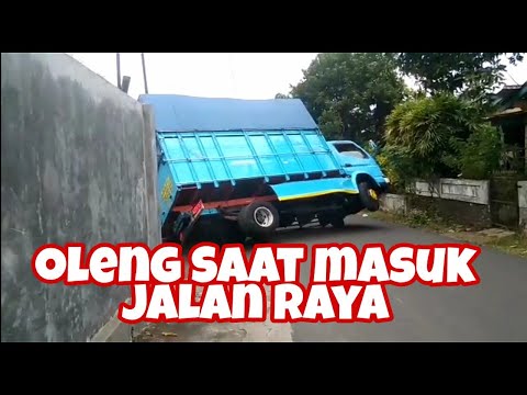 Kecelakaan Tunggal Truk Oleng #Kronologis