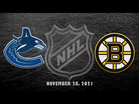 NHL Canucks vs Bruins | Nov.28, 2021