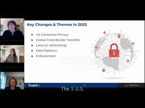 The 5 U.S. State Privacy Laws and Rulemaking in 2023