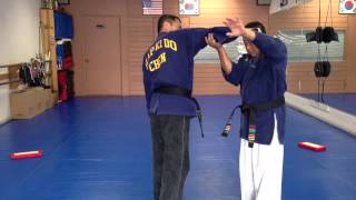 Hapkido One Hand Cuff Grab Defense 6