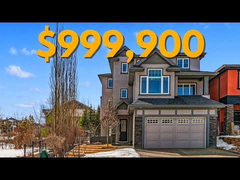 Inside a BRIGHT & UNIQUE $999,900 Home in Calgary's Rocky Ridge!