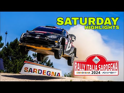 SATURDAY HIGHLIGHTS | WRC RALLY ITALIA SARDEGNA 2024 | Flat out and max attack