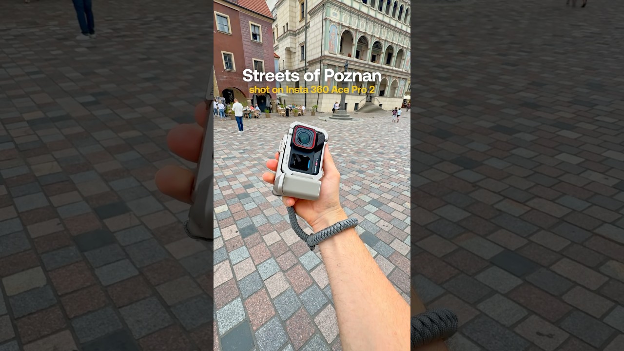Poznan shot on Insta 360 Ace Pro 2 and the Silver Xplorer Kit! @insta360 #insta360 #insta360leica