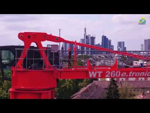 WT 260 e.tronic assembly in Frankfurt, Germany