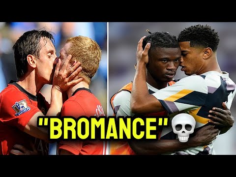 Bromance in football are going way to far..