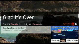 Glad it&#39;s Over | Julie Anne San Jose | Karaoke | HD