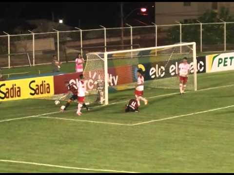 Gols ANAPOLINA 1X2 VITORIA - Imagens: Weber Oliveira (Canal 5)
