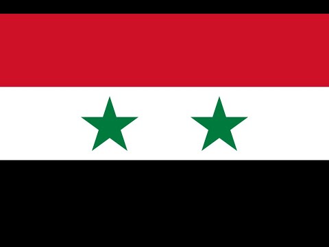シリアの歴史的な旗