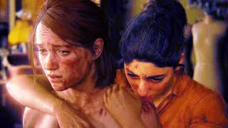 Ellie And Dina ALL ROMANCE SCENES - The Last of Us