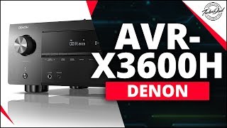 New Denon AVR-X3600H 9-Channel IMAX Enhanced A/V Receiver for $1,100!!
