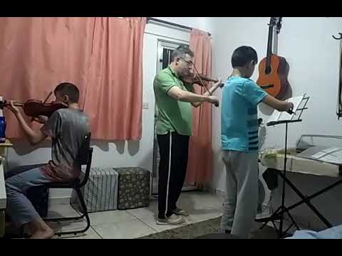 Hino CCB hinário 5/ 462 Gloriosa é a história/ trio de violinos