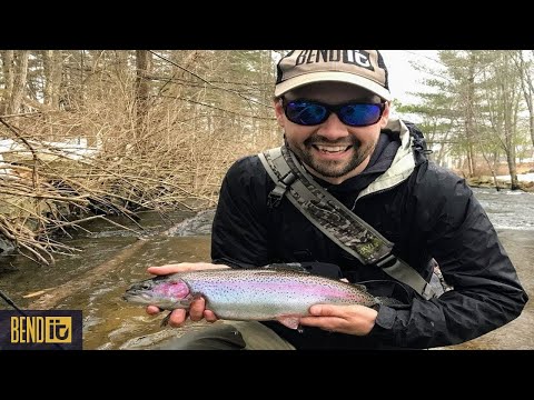 Ice Out Trout Fishing River X