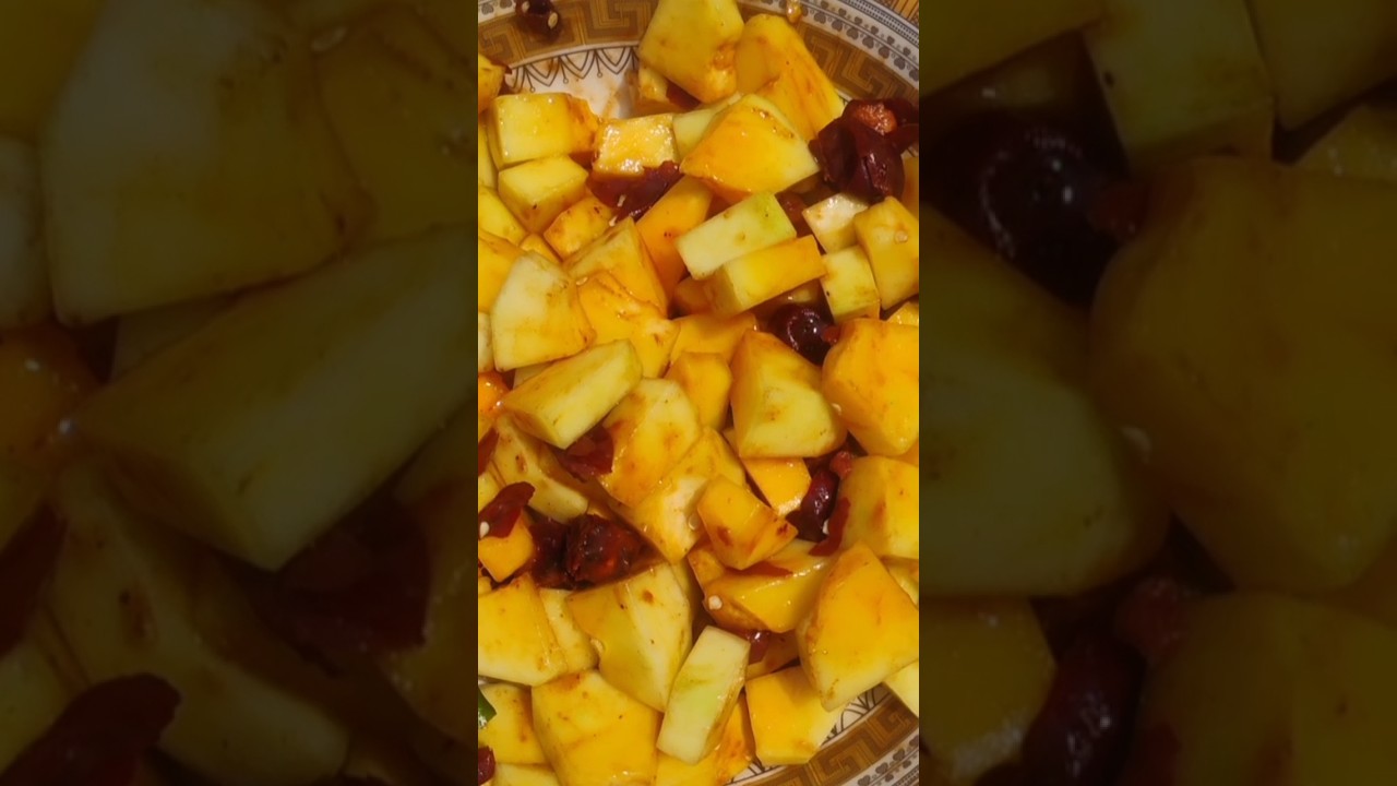 spicy plum & Papaya Makha 😋#shorts #youtubeshorts #food #viral #trending