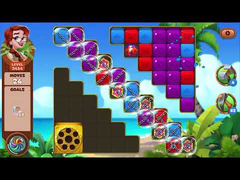 Lost Island Blast Adventure Level 2414 NO BOOSTERS - A S GAMING ✔️