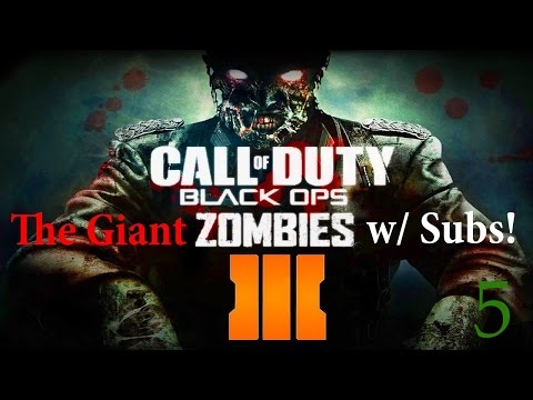 Black Ops 3 (PS3) The Giant Zombies Map w/ Subs pt5 - Bring On The Zombies!!!