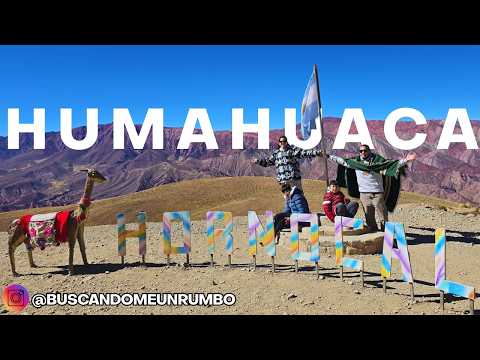 ¡De HUMAHUACA al imponente HORNOCAL! 🌄En camino a Santa Ana 🦙| NORTE ARGENTINO | Jujuy 💙🤍💙