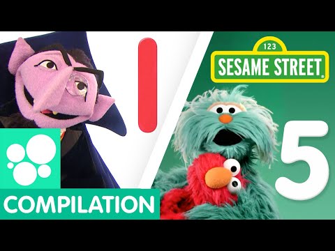 Sesame Street: Learn to count to 5! | Counting Songs Compilation Video
