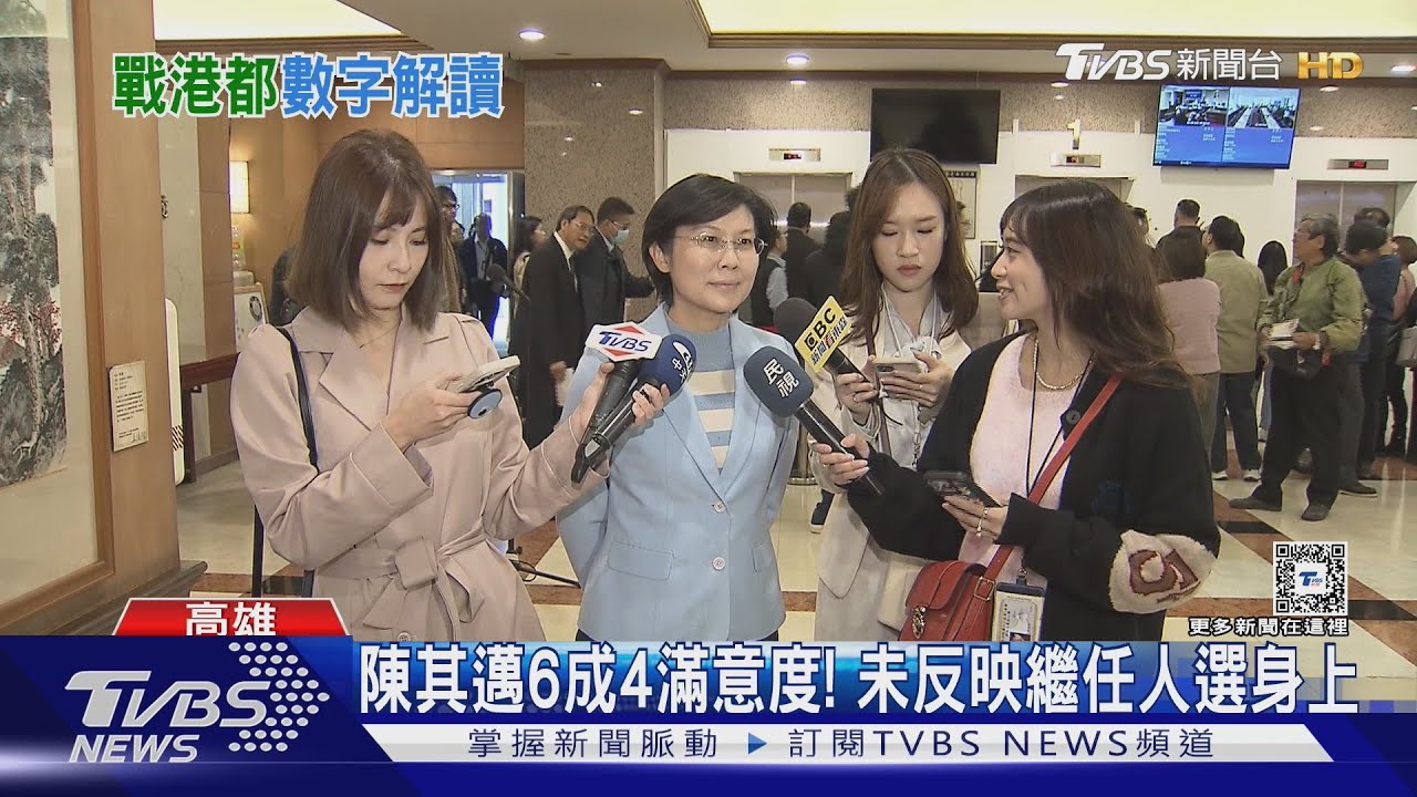 下屆高市長選舉TVBS最新民調! 綠營5強對上柯志恩皆小輸