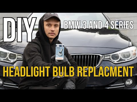 Headlight Bulb Replacement on BMW 3 and 4 Series Sedan/Coupe/Convertible F-Series Fixty #Fixty