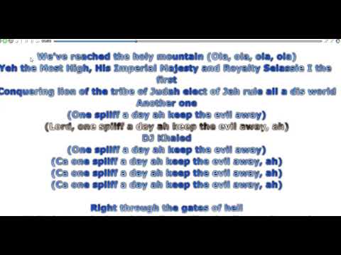 dj khalid -holy mountain lyric video