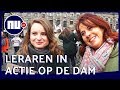 Leraren staken in Amsterdam: 'Ik sta hier niet voor meer salaris' | NU.nl