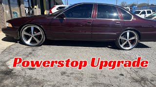 1996 Impala SS gets a Powerstop Brakes upgrade