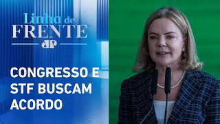 Gleisi Hoffmann: ‘Governo não irá se opor à proposta alternativa do PL da Anistia’