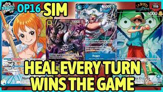 HEAL EVERY TURN - WINS THE GAME [OP16] 🔵🟡 Nami VS. 🟢🔵 GU Luffy 🎮 GAMEPLAY