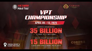 🔴TRỰC TIẾP | #Megastack High Roller 8 Max | Giải VPT Championship Phú Quốc 2025