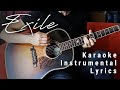 Exile - Karaoke Instrumental w/ Lyrics - Acoustic Guitar | Taylor Swift & Bon Iver - J. Withrow