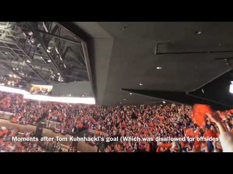 Islanders Playoff Victory Over the Penguins (Round 1-Game1): The Fan Perspective