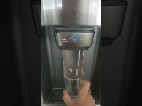 Samsung fridge  with water and ice dispenser problems