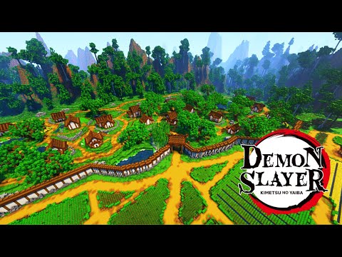 Minecraft Cinematic | Demon Slayer Minecraft Map (+Download Minecraft Java & MCPE/BEDROCK)
