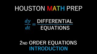 Second-Order Differential Equations (Introduction)