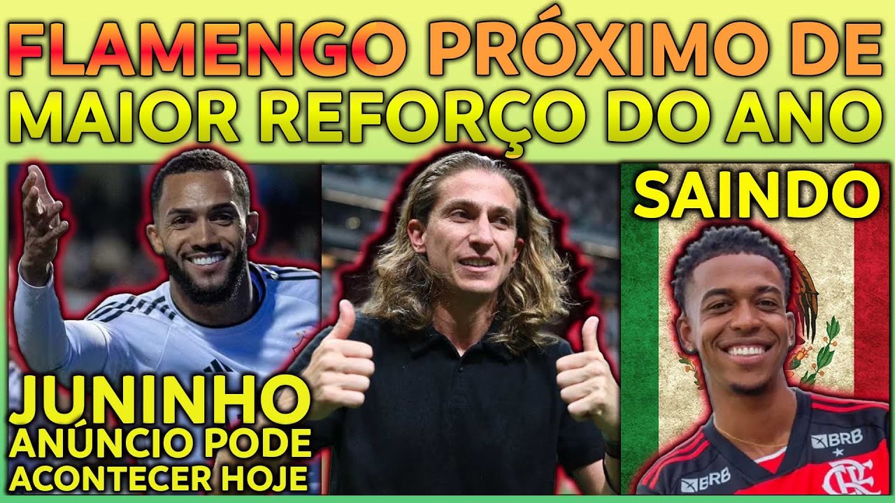 FLAMENGO PERTO DE MAIOR REFORÇO DO ANO | CARLINHOS PODE SAIR DO FLA | ANÚNCIO POR JUNINHO | E+