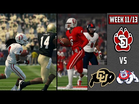 Thrilling Doubleheader NCAA Football 14 Dynasty Year 2 - Week 11/13 vs Colorado/Fresno St [EP24]