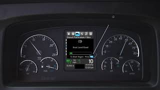 Freightliner Cascadia ICU Dash   Navigation of Vehicle Operations