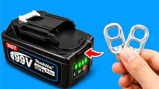 Never Buy Drill Batteries Again! Just Use a Coca Cola Can and Watch What Happens