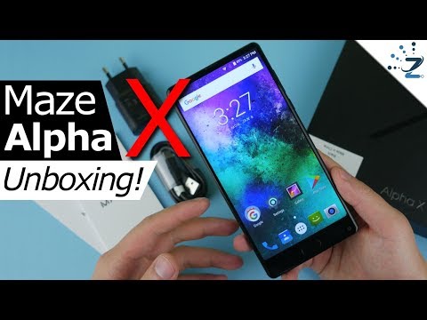 Maze Alpha X Unboxing, Hands On, First Impressions! 9% off inside, review coming soon!