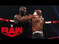 AJ Styles Omos Vs Bobby Lashley MVP Raw Sept 6 2021