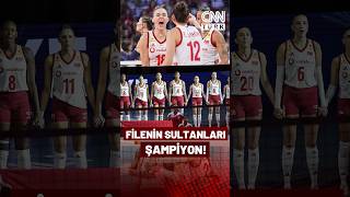 Filenin Sultanları Tarih Yazdı! Türkiye Avrupa Şampiyonu