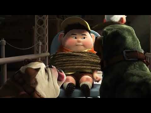Up Disney Russel Rescue scene