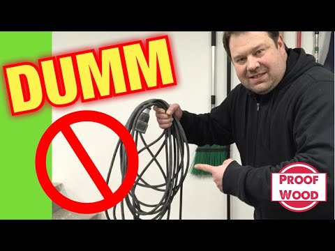 TOO STUPID to wind up the cable! No one can do it properly?!? Clean, tidy, fast!