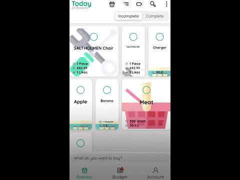 Owlist, Grocery, Shopping List