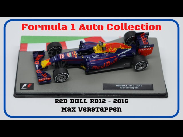 Vídeo relacionado con OPO 10 Coche de Formula 1 Escala 1/24 Compatible con Red Bull RB12 MAX Verstappen - 2016 - OR005